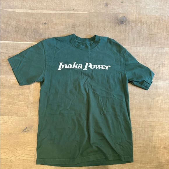 Inaka Power Other - Inaka Power Dark Green Tee with White Logo